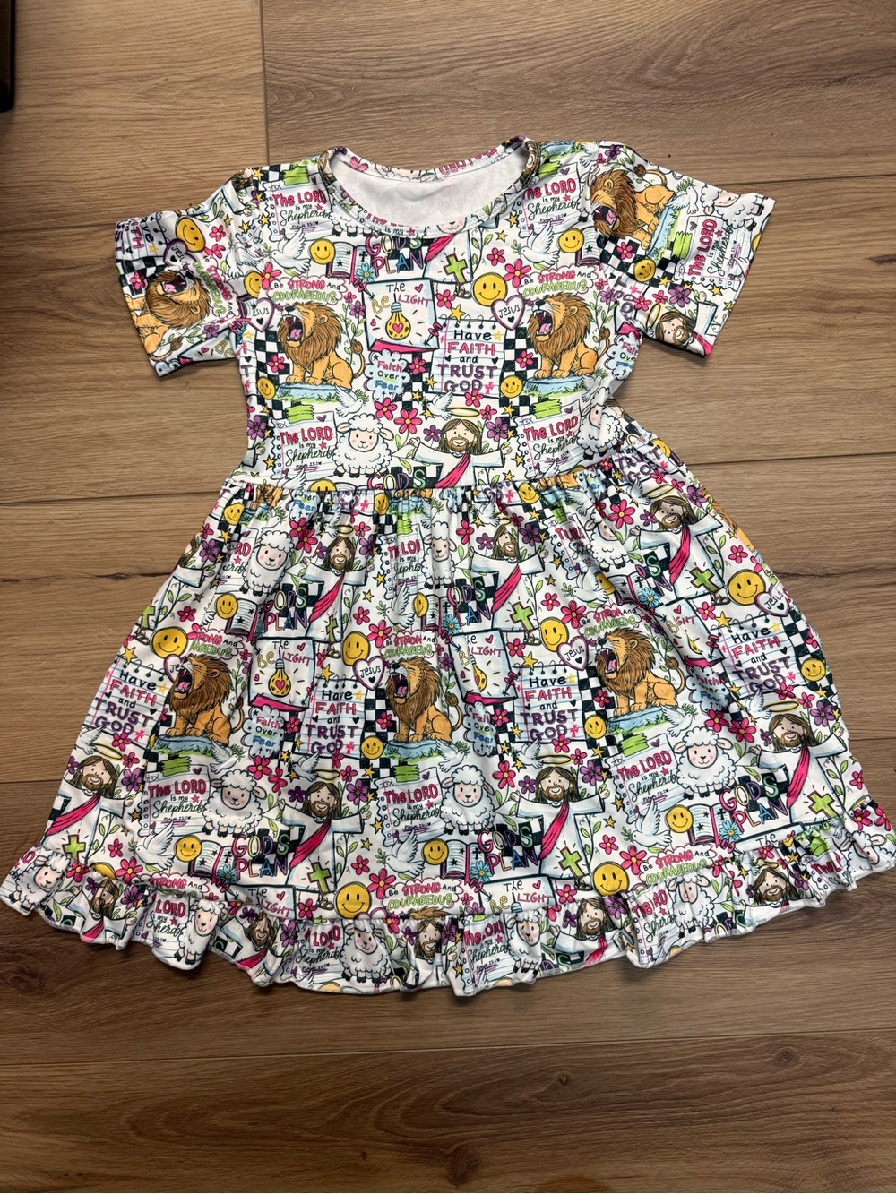 Have Faith & Trust God Christian themed dress